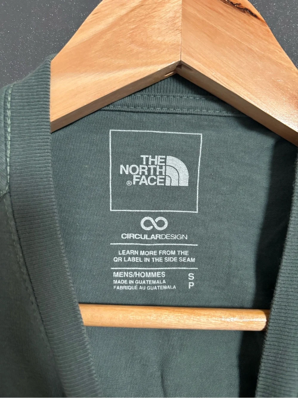 The North Face Men's Crewneck Tee — Hunter Green
